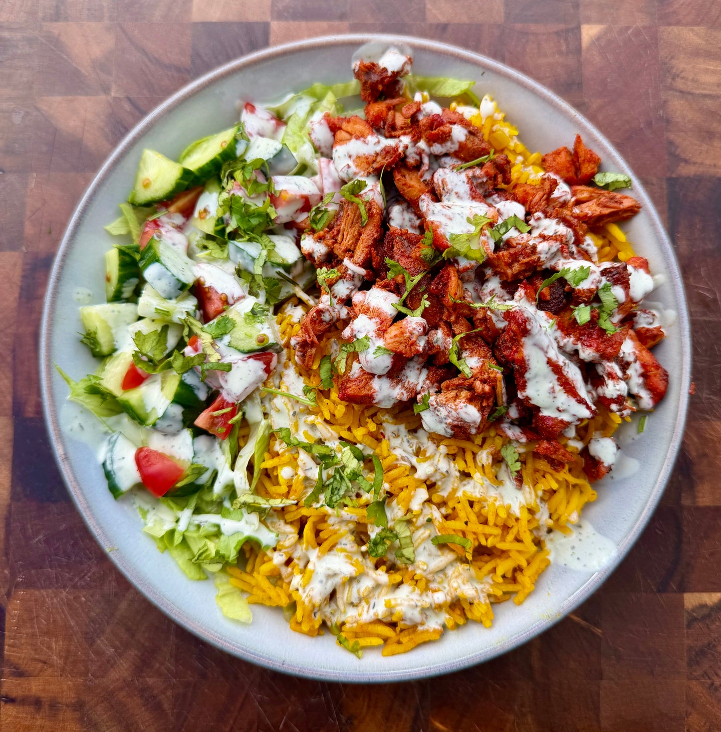 Tandoori Chicken Rice Bowl E-Recipe
