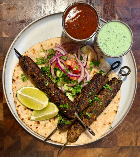Grilled Kebab Plate E-Recipe
