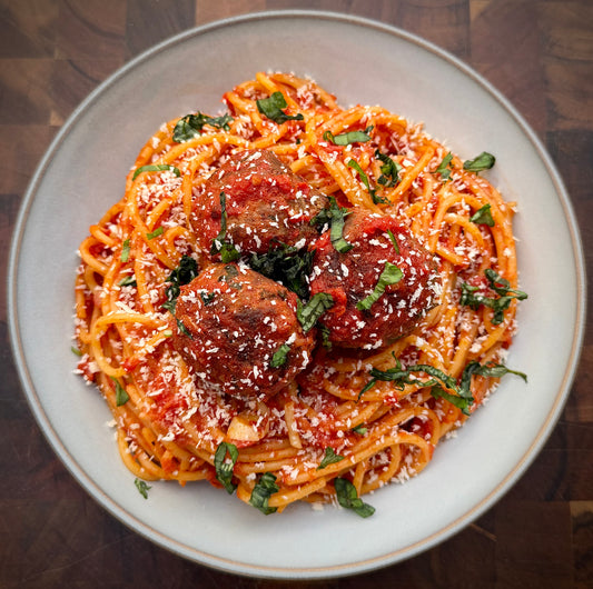 Classic Meatballs & Spaghetti