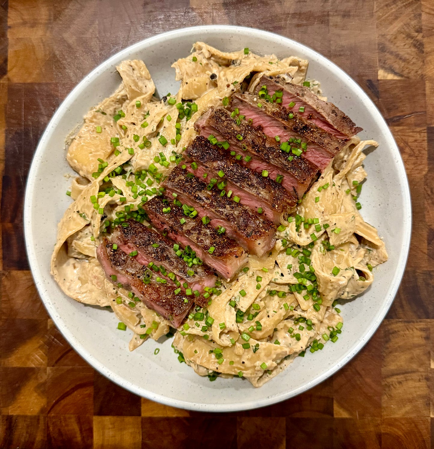 Steak & Peppercorn Pasta E-Recipe