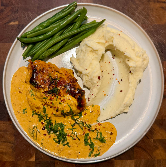 Marry Me Chicken & Mash E-Recipe